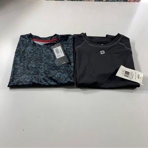 Demarini Gameday Shirt W/ Mizuno Drylite Baseball Shirt Black Youth Medium